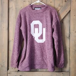 Wooly Threads OU Universty "Wooly" Sweatshirt Medium Oversized Sooners